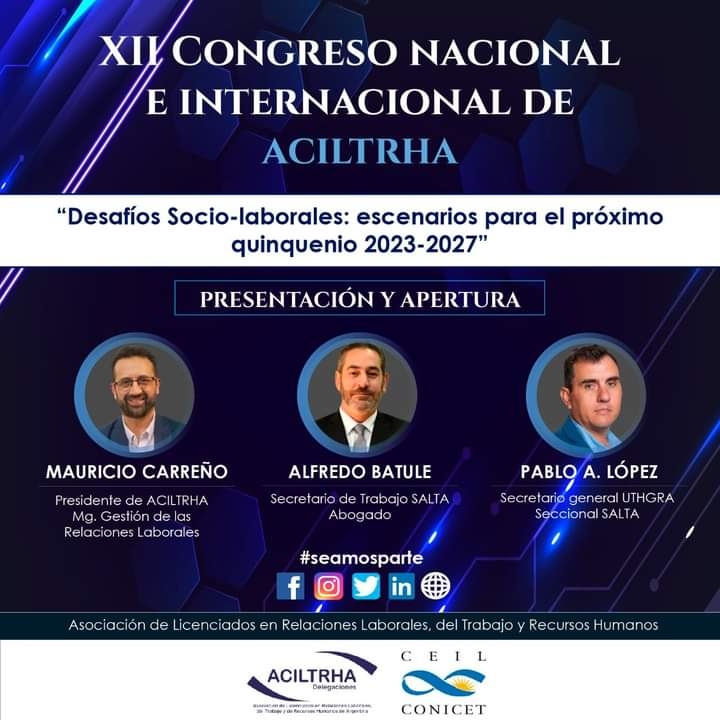Salta será la sede del encuentro de ALCITRAH