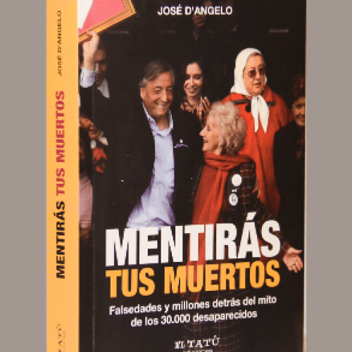 Calletti dijo que primero tendría que leer “Mentirás tus muertos” y luego ver la documentación para opinar