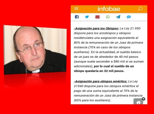 Cargnello cuestiona los subsidios de los pobres, pero no los de la Iglesia