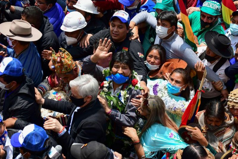 Evo Morales regresó a Bolivia: "No dudaba que íbamos a volver"