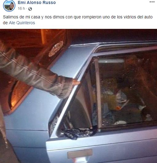 El nieto del genocida Gentil amenaza a su ex pareja y a periodistas