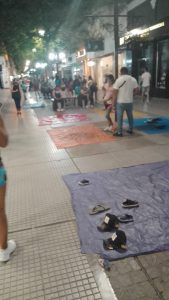 Manteros cumplen la cuarta semana de lucha