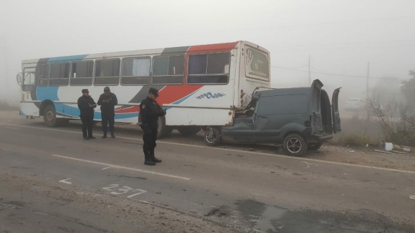 Cuatro personas muertas en un choque en la ruta 50