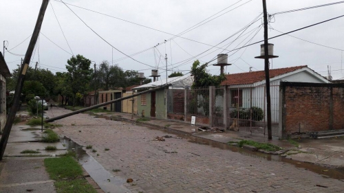 Orán destruida por el temporal