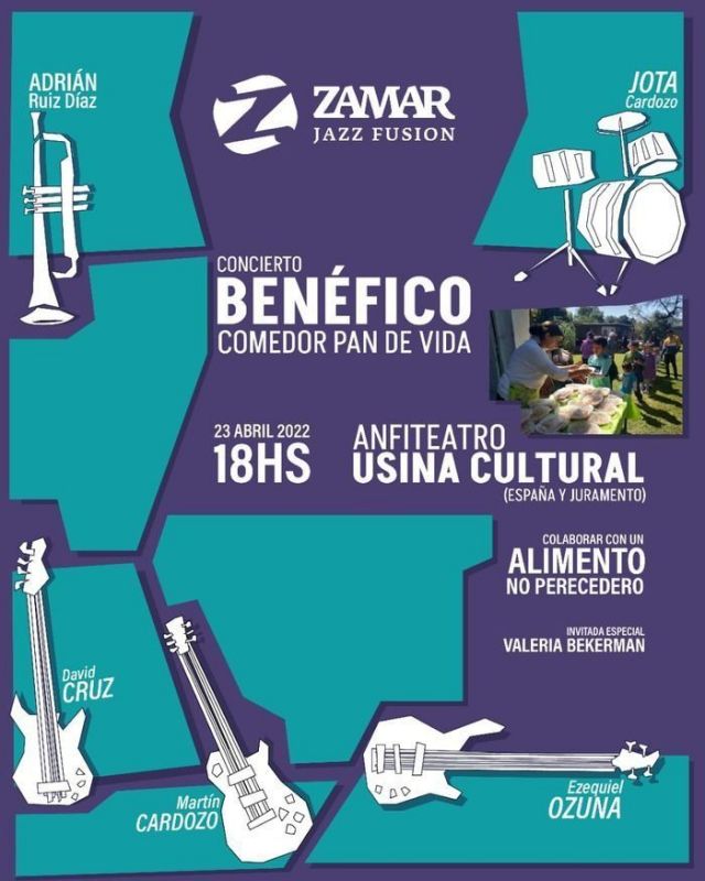 Sábado de jazz en la Usina Cultural de Salta