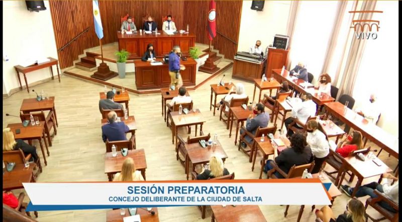 Madile ratificado, pero ausente por covid