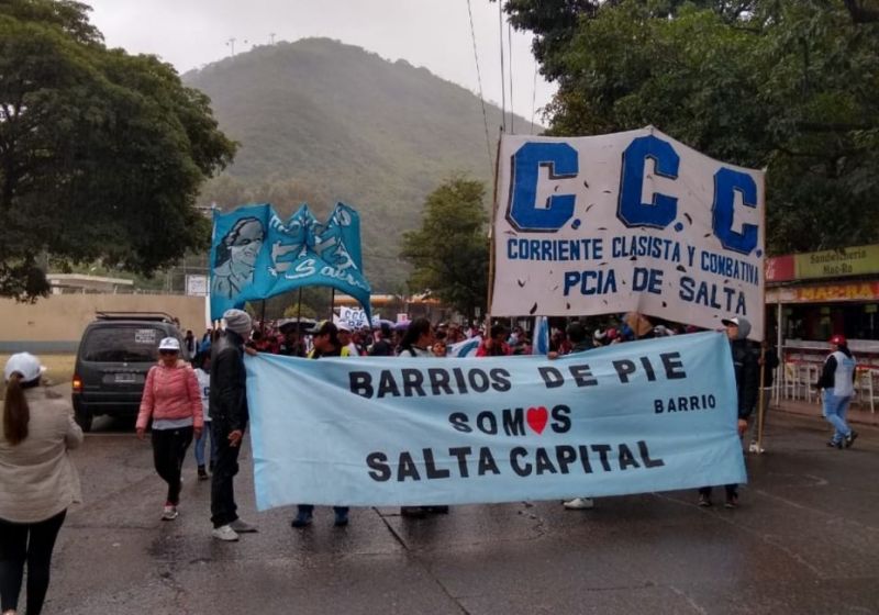 Jornada de lucha y ollas populares