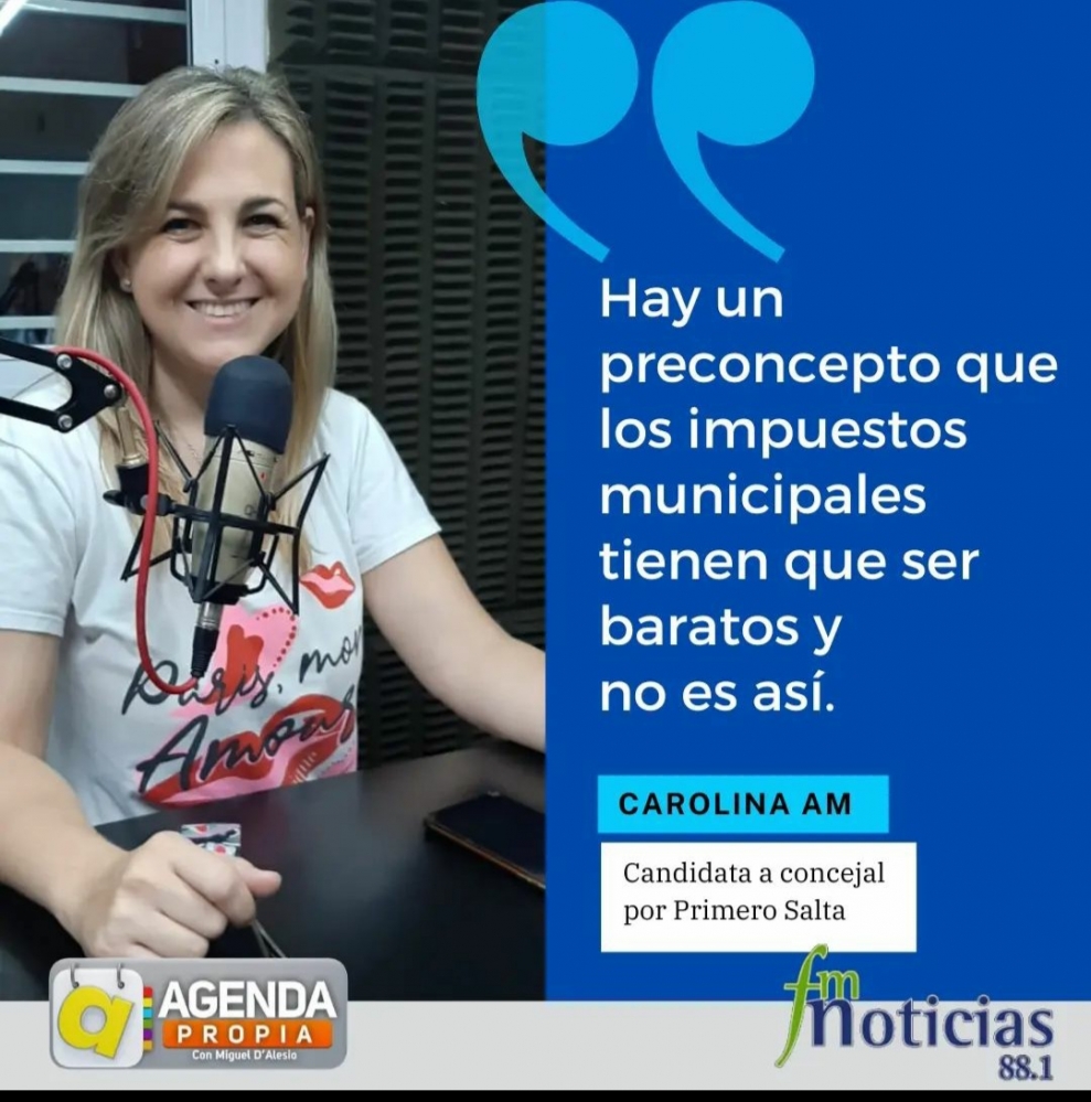 Am: “Hay un preconcepto de que los impuestos municipales tienen que ser baratos”