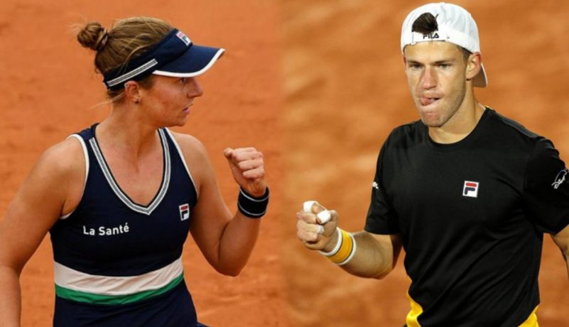 Podoroska y Schwartzman a semifinales de Roland Garros tras vencer a la 5° y al 3° del ranking mundial