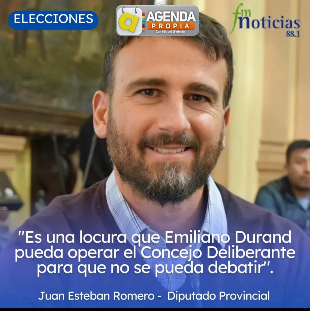 “Es una locura que Emiliano Durand opere el Concejo Deliberante para que no se pueda debatir”