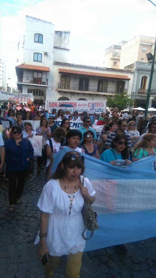 Los docentes salteños le hacen paro a Macri y a Urtubey