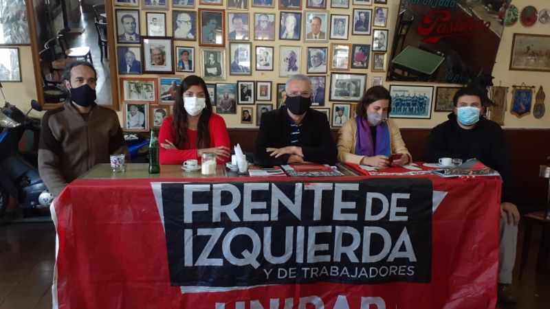 El Frente de Izquierda presentó sus candidatos