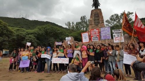 “El que mira con ojos libidinosos una protesta política es un enfermito”