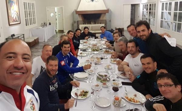 Fútbol y asado en Finca Las Costas
