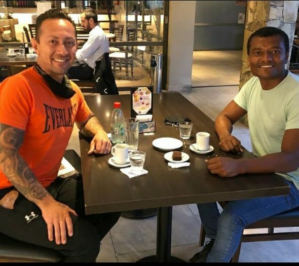 Adrián Valenzuela “arrancó” el año con David Leiva
