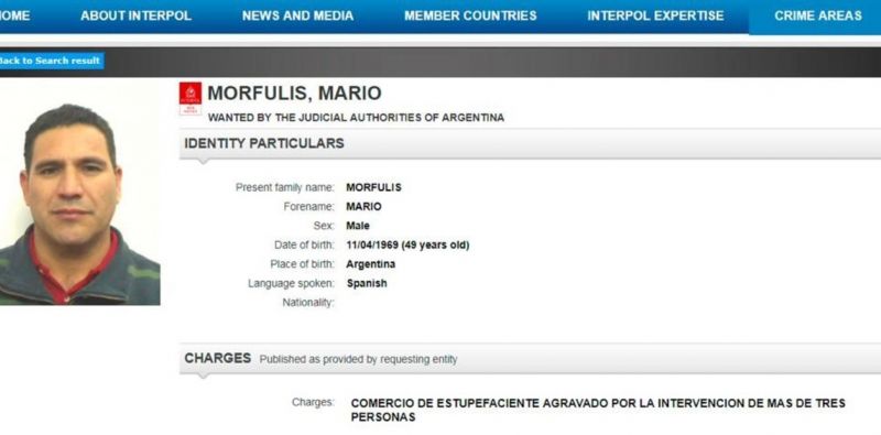 Detienen al cuñado del narco Delfín Castedo