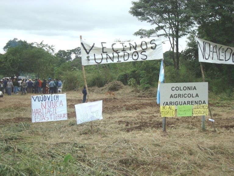 Buscan modificar una ley provincial para frenar desalojos a familias campesinas