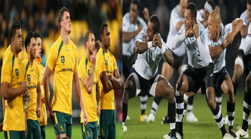 HOY: Australia vs Fiji.