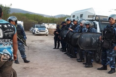 Desalojaron 6 familias del asentamiento San Javier