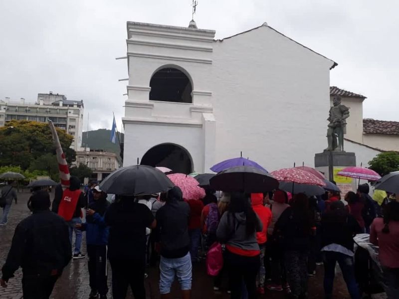 Cabildazo salteño en apoyo a la comunidad wichi