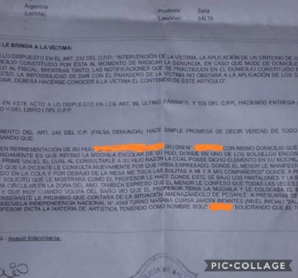 Nene de 5 años señaló a su profesor de música como abusador