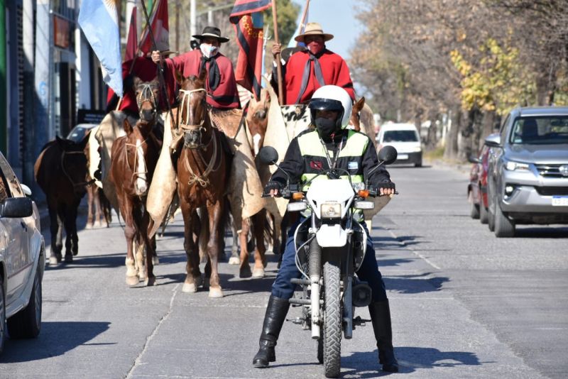 Amplio operativo de seguridad vial para este domingo por la cabalgata de fortines gauchos