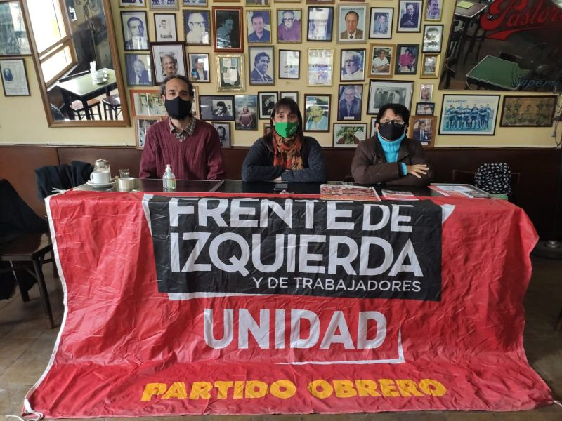 Romina Del Plá estuvo en Salta apoyando a los candidatos del FIT-U