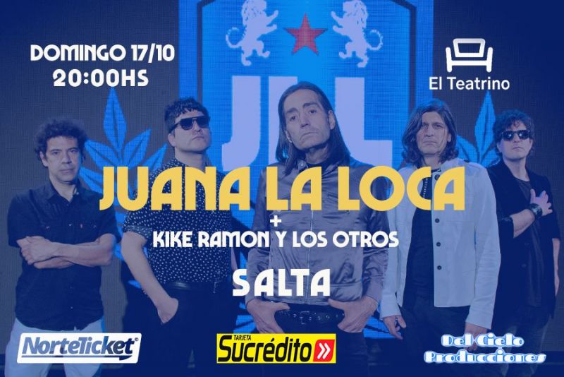 Juana La Loca llega con su gira a Salta y termina de armar su nuevo disco