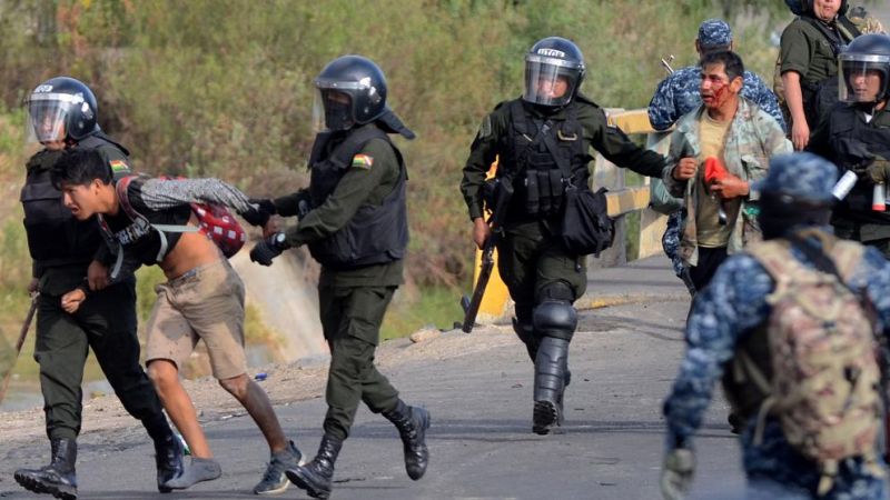 “Es muy triste lo que pasan las compatriotas del campo. La policía las trata como si fuesen animales y los están matando”