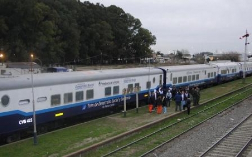 Ya se encuentra en Metán el TREN NACIONAL DE LA SALUD