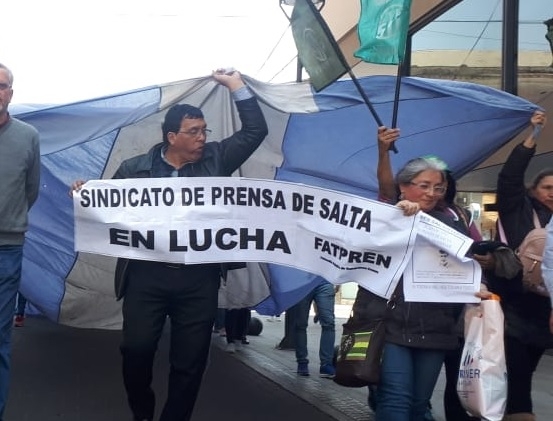 SIPRENSAL, en alerta por el protocolo que criminaliza la protesta