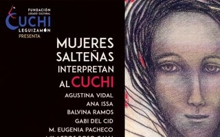 Mujeres salteñas interpretan al Cuchi