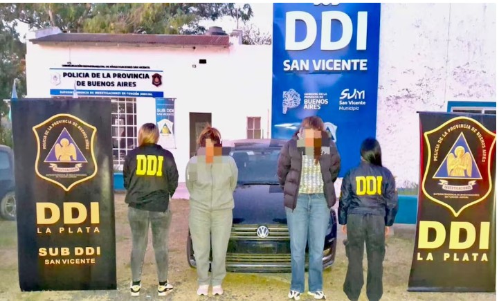 Detuvieron a dos mujeres armadas en Buenos Aires, por una causa narco originada en Salta