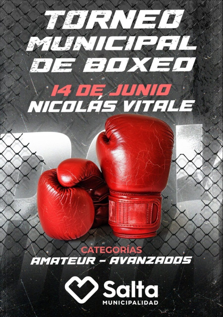 Se viene el Torneo Municipal Amateur de Boxeo