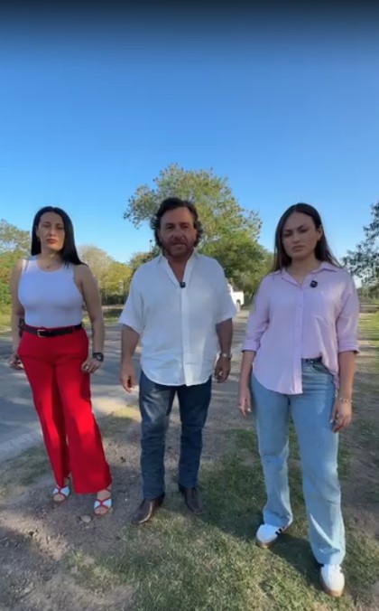 ¿Fuerte? reclamo de Sáenz a Milei, junto a la candidata Névora y la Intendenta de Mosconi