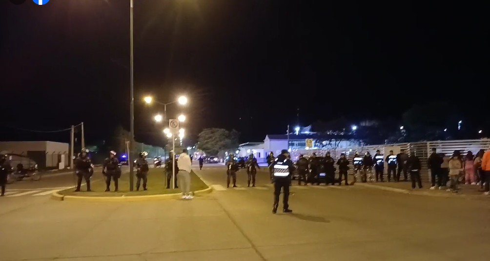 Motín e incendio en la Alcaidía