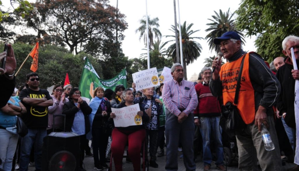 Nueva movilización de jubilados contra la política criminal del Gobierno Nacional