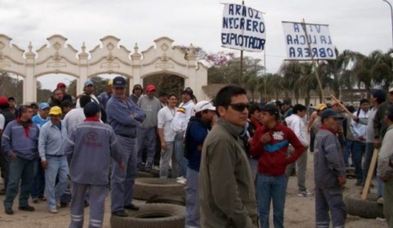 Trabajadores del Azúcar de Hipólito Yrigoyen de paro