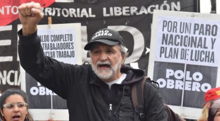Belliboni exigió la liberación de los compañeros detenidos