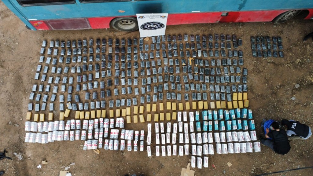 365 kg de droga en Metán - Salta