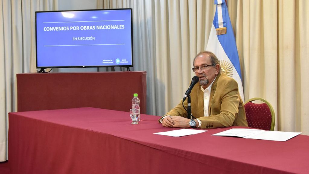 Camacho anunció la reactivación de la obra pública con fondos nacionales en Salta