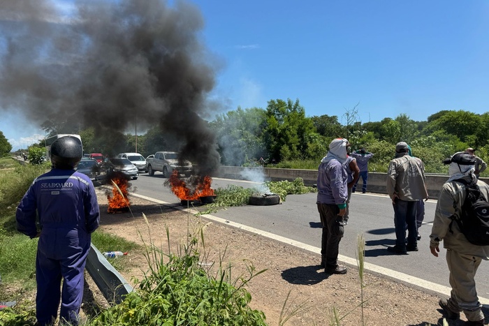 Protestas en los ingenios Ledesma y Tabacal