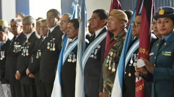 "Con el convencimiento de que las Islas Malvinas son nuestras y las vamos a defender"