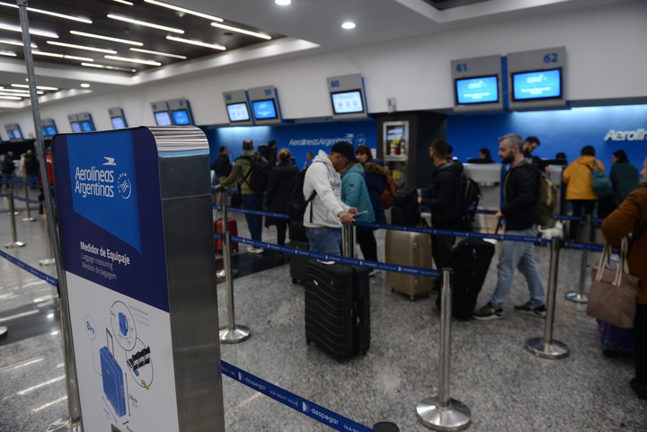 Vuelos demorados por una medida gremial