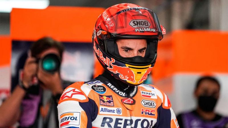 Marc Márquez es duda para el Gran Premio de Las Termas