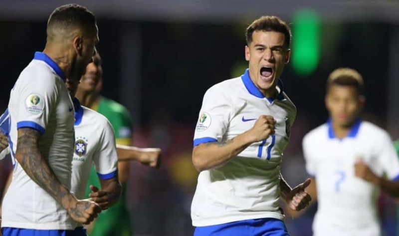Brasil debutó con una goleada ante Bolivia