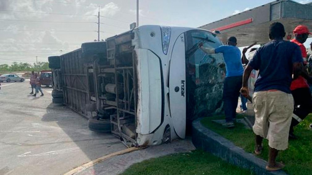 Punta Cana: murió una turista argentina tras el choque de un micro