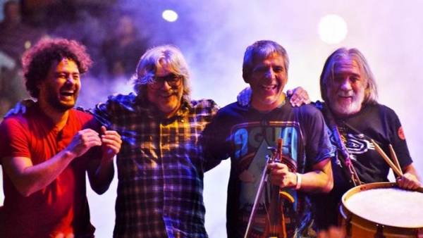 La Juntada improvisó un recital que hizo bailar a todos en Jesús María