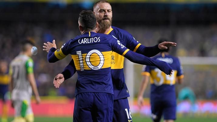 Boca festejó en el estreno de De Rossi en La Bombonera