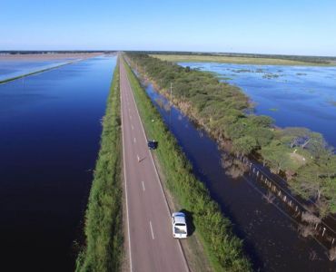 Los equipos viales todavía no pueden entrar: sólo se llegó con livianos a El Impenetrable